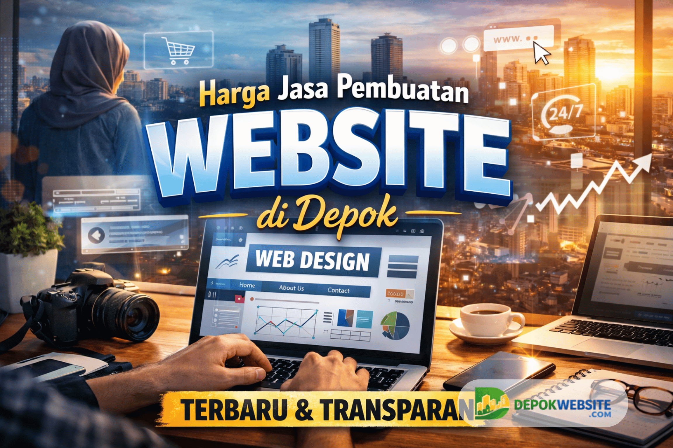 Harga Jasa Pembuatan Website Depok Terbaru